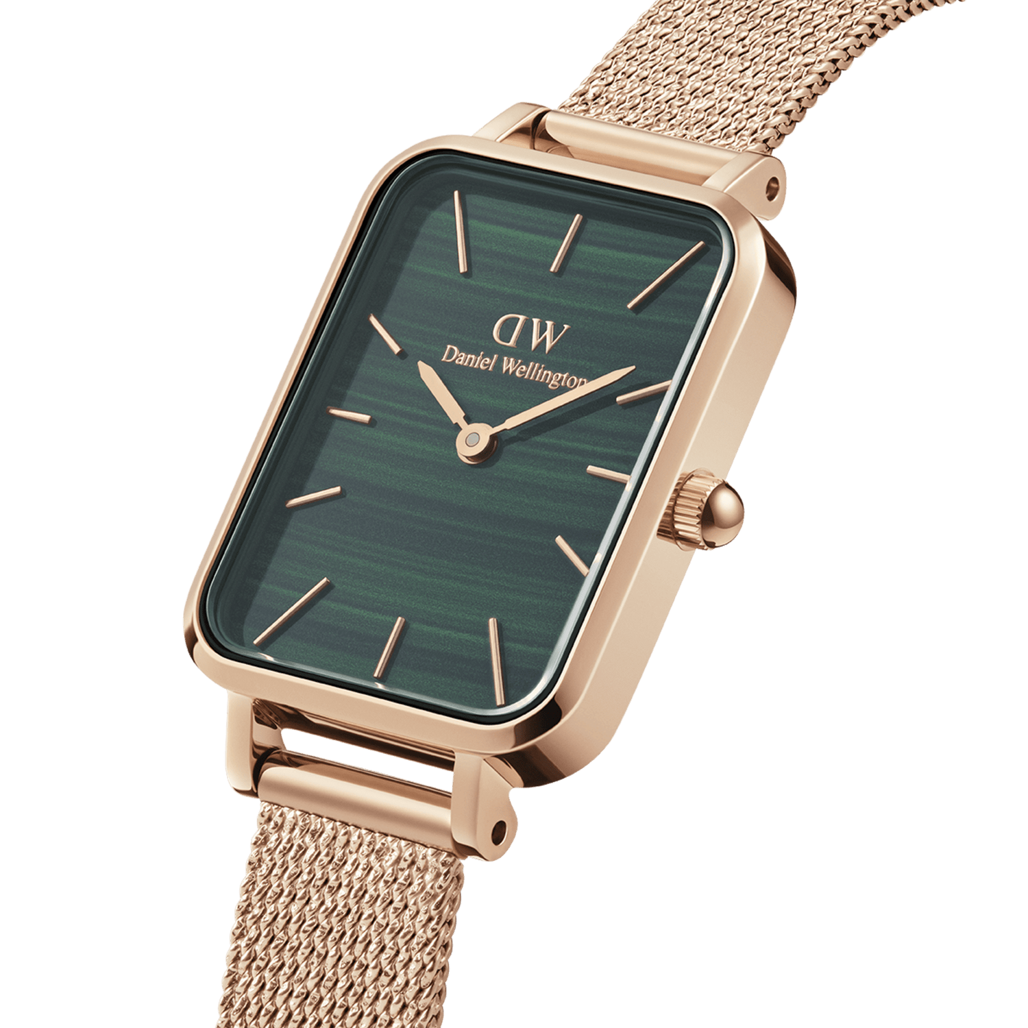 Quadro - Green square dial watch for women | DW – Daniel 