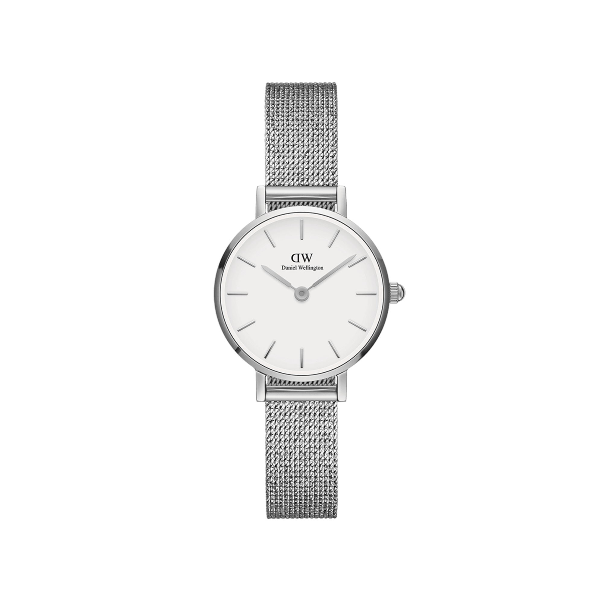 Daniel Wellington ダニエルウェリントンPetite Pressed Sterling Watch 24mm White