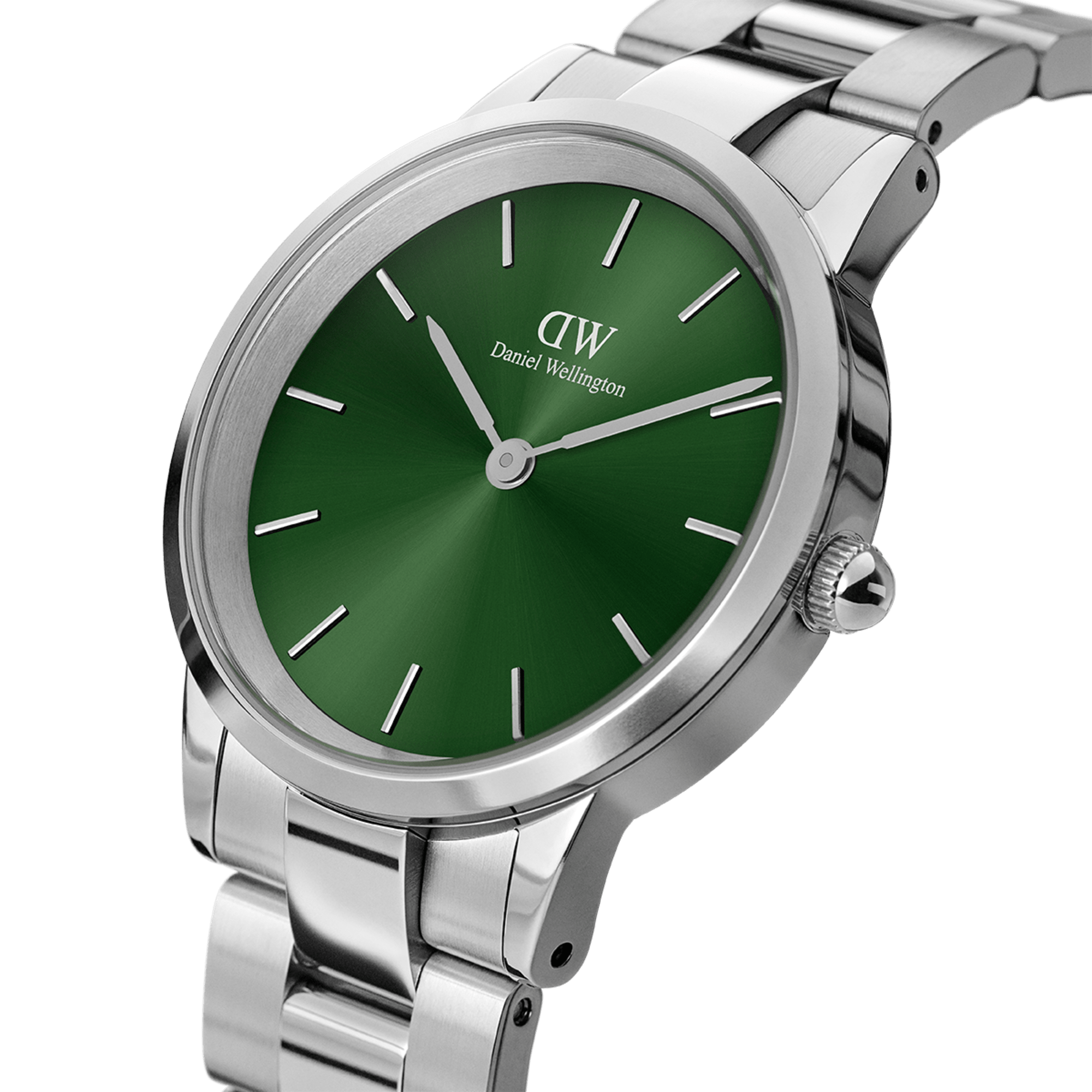 腕時計 Iconic LINK Emerald 40mm シルバー