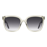 Daniel WellingtonのGrande Bio-Acetate Oliveサングラスです。透明感のあるオリーブグリーンのバイオアセテートフレームに、上部から下部にかけて自然に明るくなるブラックグラデーションレンズを組み合わせた、オーバーサイズのスクエア型デザインです。