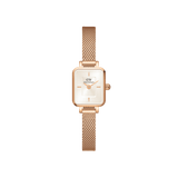 Quadro mini-champagne square dial watch for women | DW