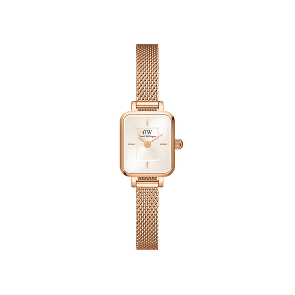 Quadro mini-champagne square dial watch for women | DW